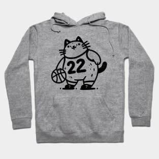 Basketball Meow : Cat-lin Clark Hoodie